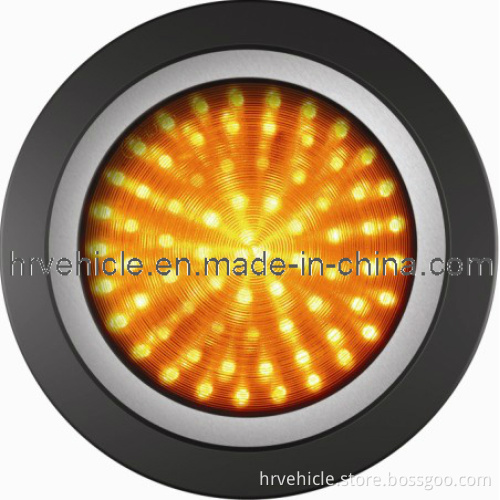 4" Round LED Indicator Lamp for Truck Trailer